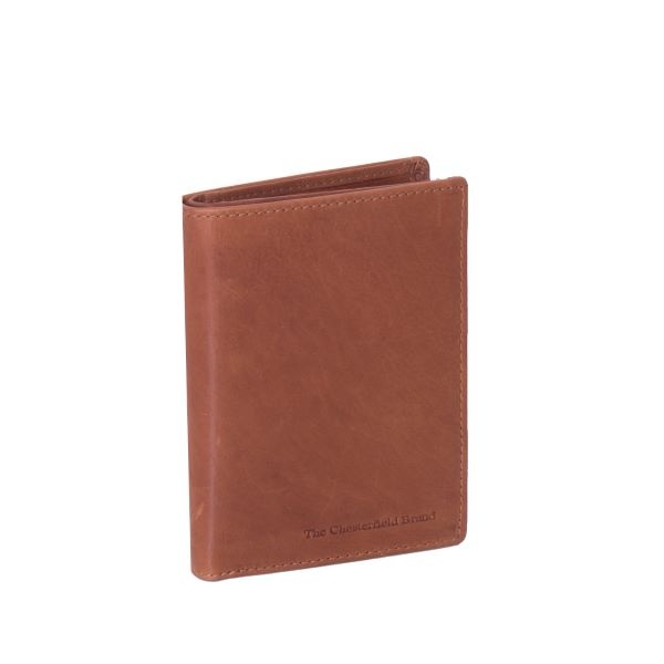 Chesterfield Leren  heren portemonnee  Siem cognac