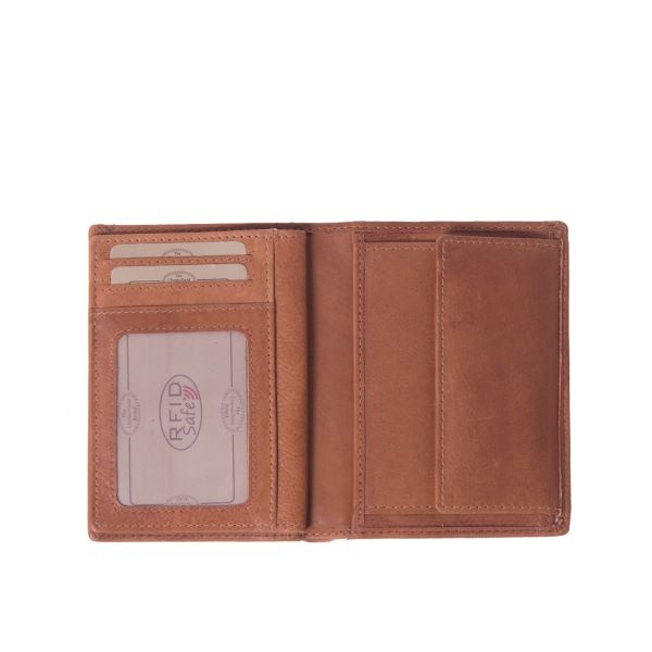 Chesterfield Leren  heren portemonnee  Siem cognac
