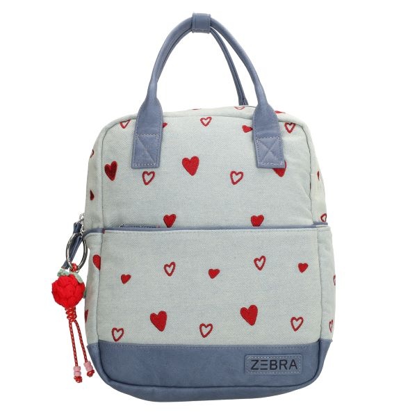 Zebra Trends Lola Rugzak Hartjes Medium