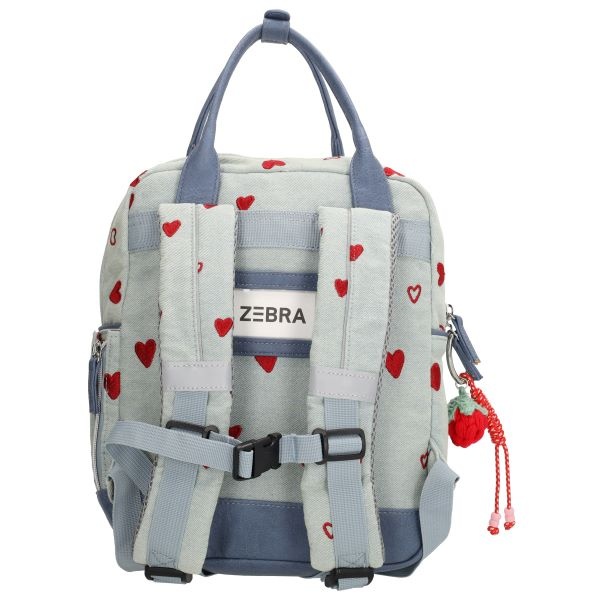 Zebra Trends Lola Rugzak Hartjes Medium