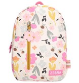 Zebra  Trends Lily Rugzak Bloemen Medium