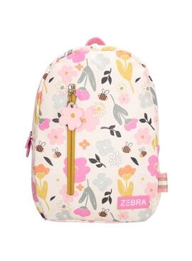 Zebra Trends Lily Rugzak Bloemen Medium