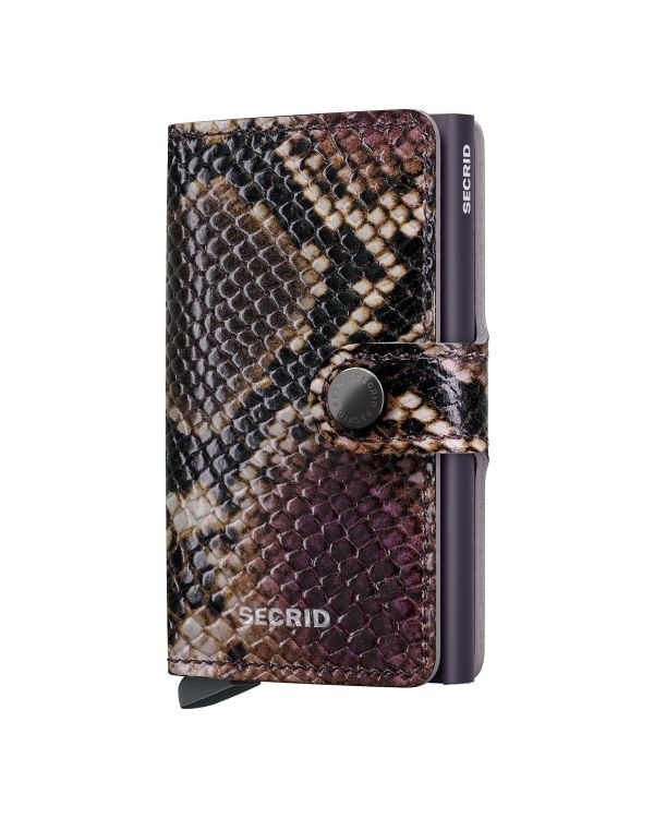 Secrid miniwallet Serpent Purple