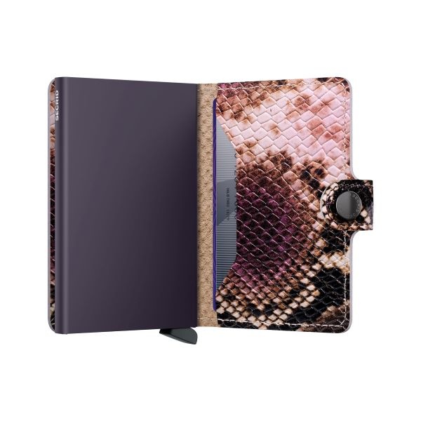 Secrid miniwallet Serpent Purple