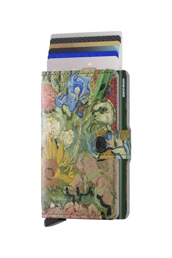 Secrid miniwallet Art Vincent's Flowers