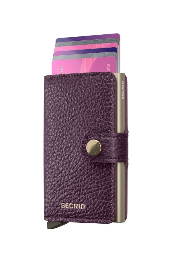 Secrid miniwallet Pebble Grape