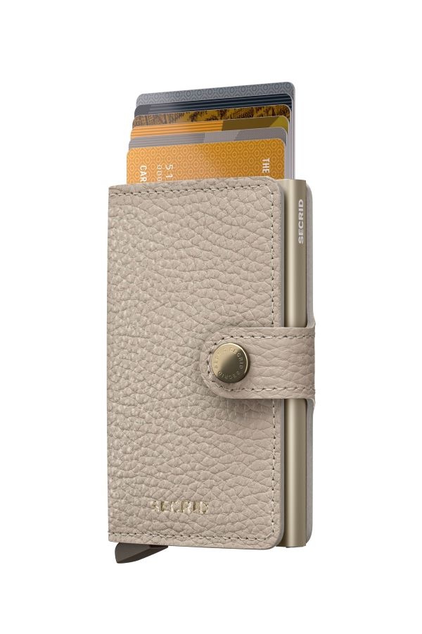 Secrid miniwallet Pebble cappuccino