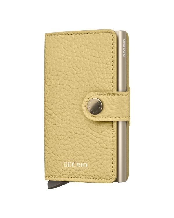 Secrid miniwallet Pebble Butter Yellow