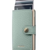 Secrid miniwallet Pebble  MPe Sea Green