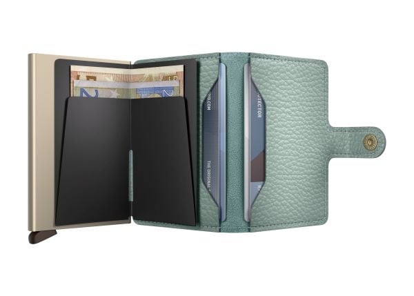 Secrid miniwallet Pebble  MPe Sea Green
