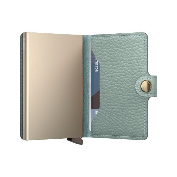 Secrid miniwallet Pebble  MPe Sea Green