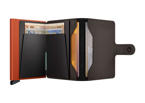 Secrid miniwallet Matte MM Truffle-Orange