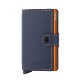 Secrid miniwallet Matte MM Night Blue Orange