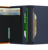 Secrid miniwallet Matte MM Night Blue Orange