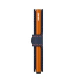 Secrid miniwallet Matte MM Night Blue Orange