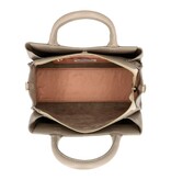 LouLou Dames leren schoudertas Vera Soft Sepia