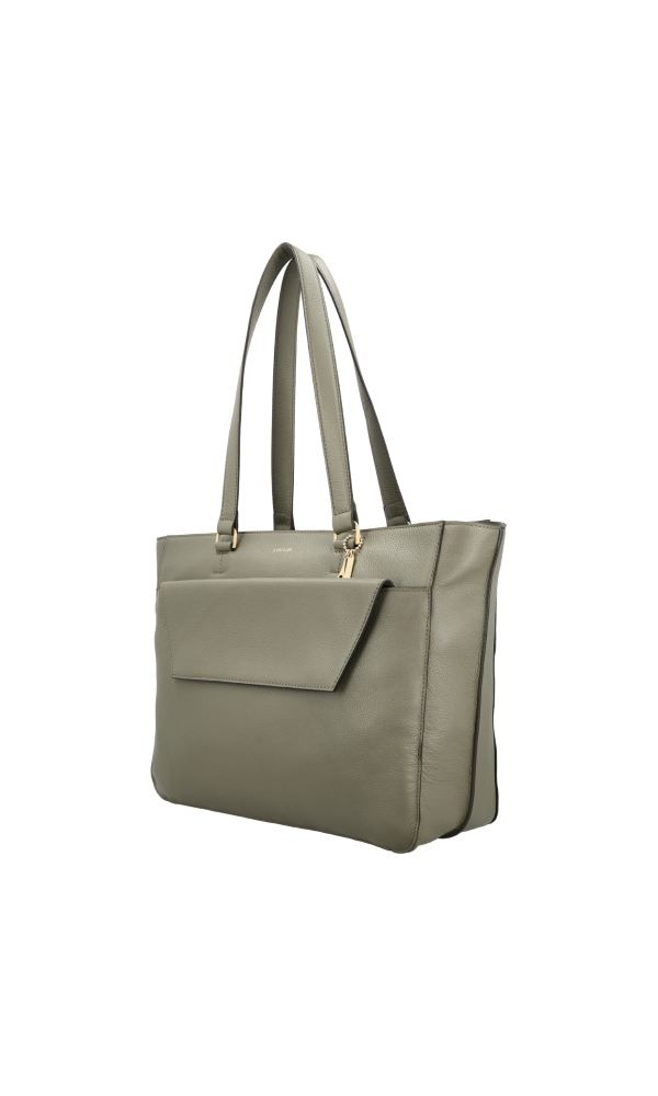 LouLou CELINE Laptoptas Sage Gold