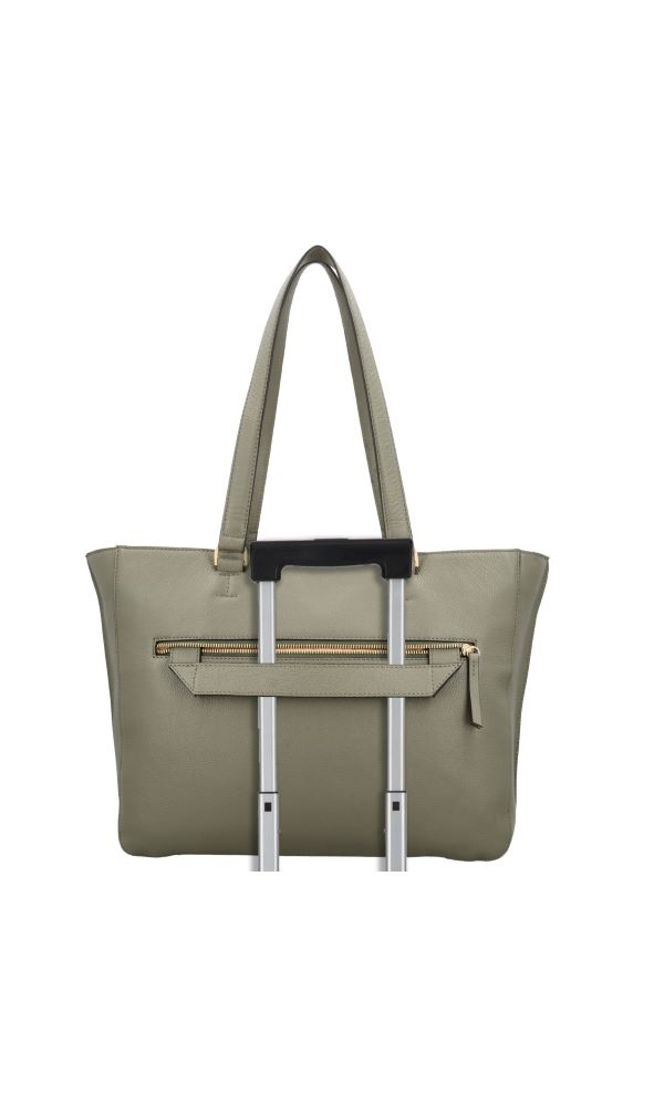 LouLou CELINE Laptoptas Sage Gold