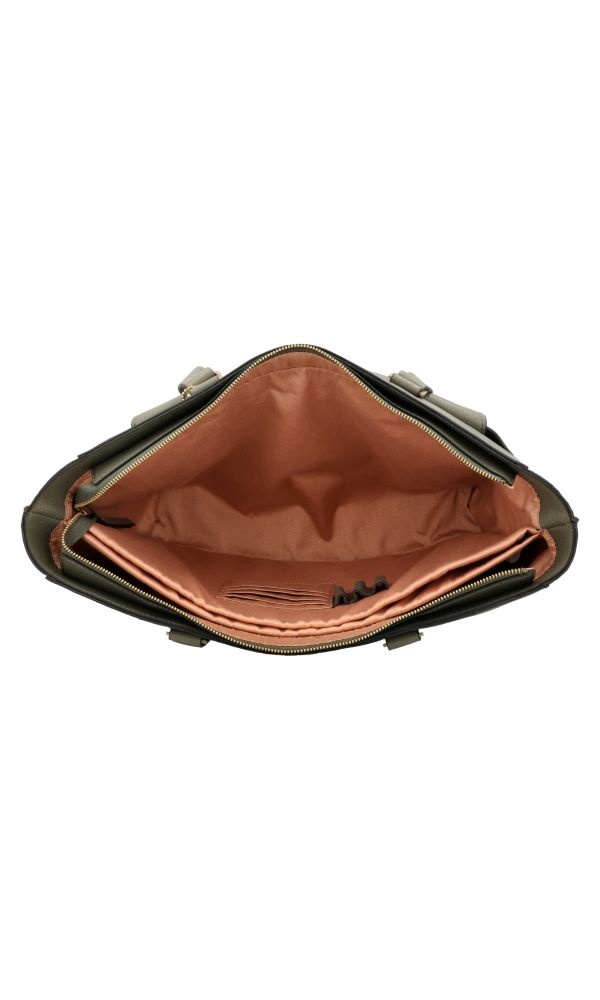LouLou CELINE Laptoptas Sage Gold