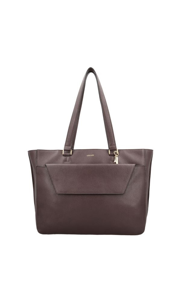 LouLou CELINE Laptoptas Merlot Gold