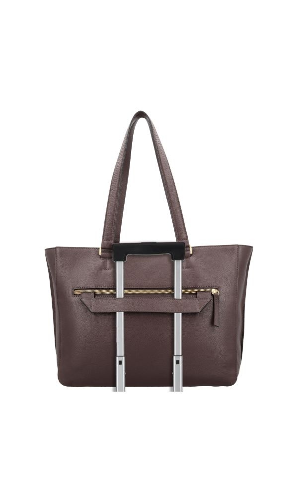LouLou CELINE Laptoptas Merlot Gold