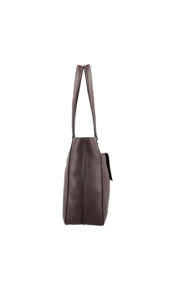 LouLou CELINE Laptoptas Merlot Gold