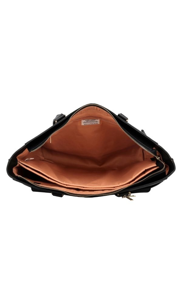 LouLou CELINE Laptoptas Black gold