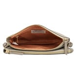 LouLou Leren schoudertasje Camille soft sepia