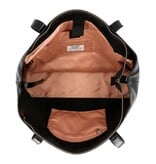 LouLou EMIE  leren tas met laptopvak - Glace Black