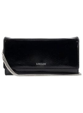 LouLou ANAÏS Leren tasje/Clutch  - Glace Black