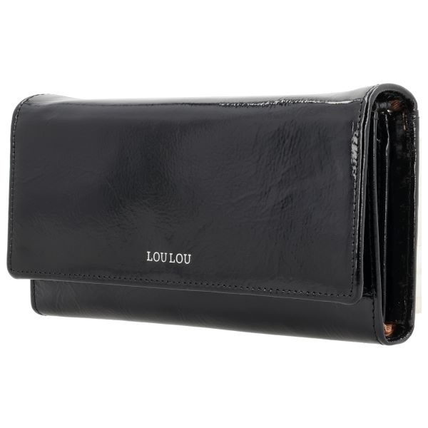 LouLou ANAÏS Leren tasje/Clutch  - Glace Black