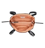 LouLou ELO stijlvolle baguette tas -  Glace Black