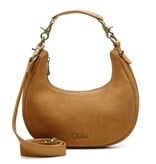 Chabo Schoudertas Sydney Light cognac suède