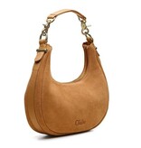 Chabo Schoudertas Sydney Light cognac suède