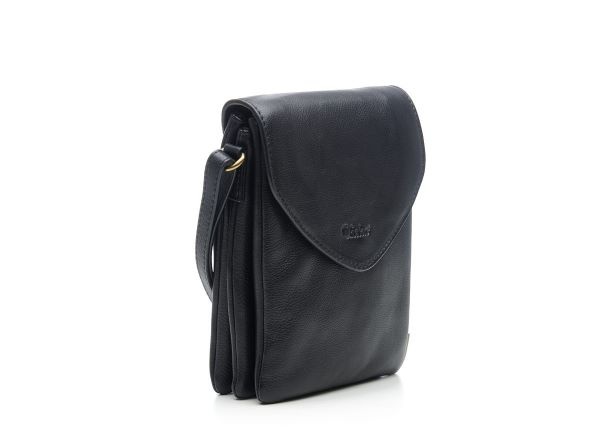 Chabo Leren Schoudertasje Stylish Mover Black