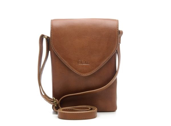 Chabo Leren Schoudertasje Stylish Mover Camel