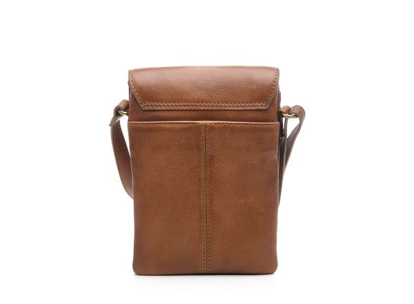 Chabo Leren Schoudertasje Stylish Mover Camel