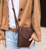 Chabo Leren Schoudertasje Stylish Mover Chocolate