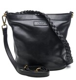 Chabo Leren Stylish Bucket Bag Black