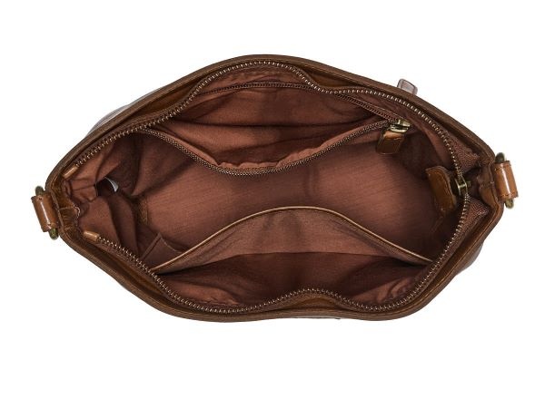 Chabo Leren Stylish Bucket Bag Camel