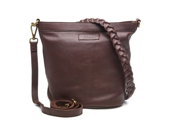 Chabo Leren Stylish Bucket Bag Chocolate
