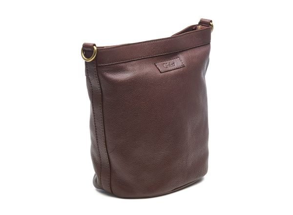 Chabo Leren Stylish Bucket Bag Chocolate