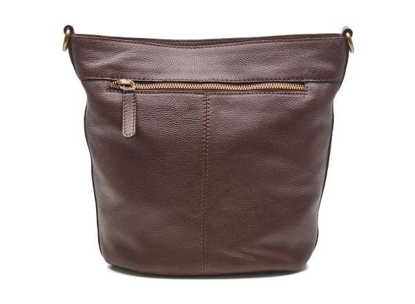 Chabo Leren Stylish Bucket Bag Chocolate