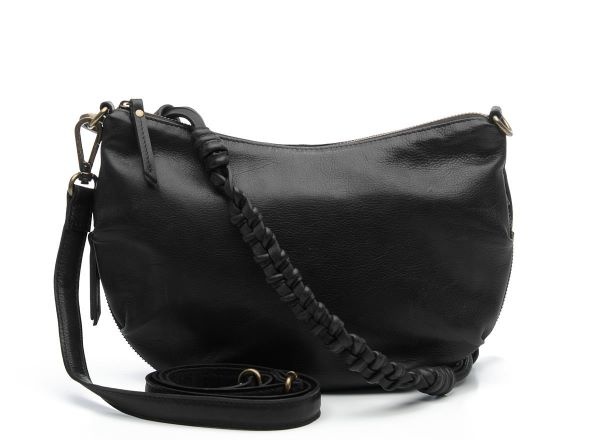 Chabo Leren Schoudertas Byron Black