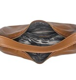 Chabo Leren Schoudertas Hobo Brisbane Camel