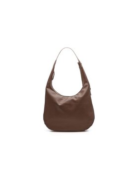 Chabo Leren Schoudertas Hobo Brisbane Chocolate