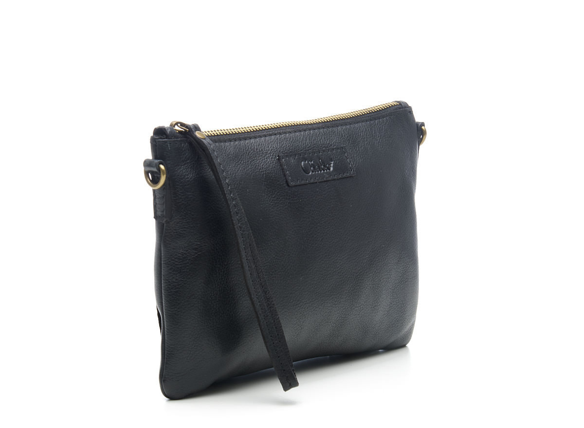 Chabo Leren Schoudertas Stylish Cross Black