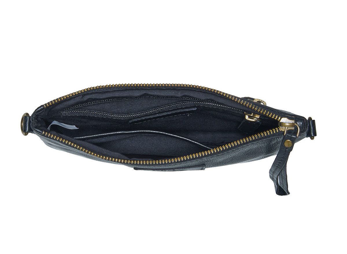 Chabo Leren Schoudertas Stylish Cross Black