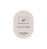 CHARM LONDON BAGS  The Hamptons Laptoptas 15,6 inch Black