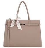 CHARM LONDON BAGS  The Hamptons Laptoptas 15,6 inch Light taupe